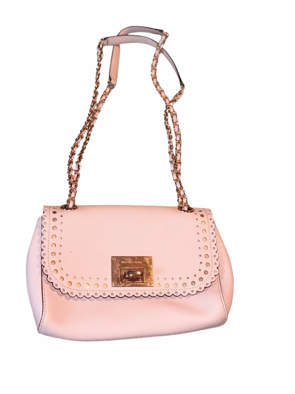 Authentic Michael Kors Violet Vivian Shoulder Bag